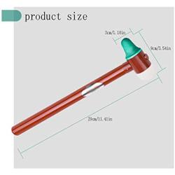 Health Manual Magnetic Massage Ball Hammer Back Meridian Tapping Massage Stick Rod Waist Leg Foot Arm Joint Neck Portable Best Gift Household Brown