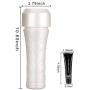 Male Cup Masturbator, Riodong 3D Realistic Vagina Masturbator Stroker Pocket Pussy Sex Toys for Male Masturbation (White) Male Cup Masturbator, Riodong 3D Realistic Vagina Masturbator Stroker Pocket Pussy Sex Toys for Male Masturbation (White)