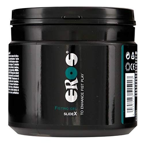 EROS Personal Lubricant for Fisting and Anal Sex - Thick and Long Lasting Back-Door Relaxing Gel - Hybrid Silicone and Water Based Anal Lube for Men | Women |Gays - 500-ml (17-oz)