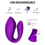 Remote Control Vibrator for Couple, YICO G Spot Vibrators for Women Clit Stimulator Adult Sex Toys, 12 Viberate Mode Dual Motor Anal Massager Dildo Waterproof USB Rechargeable