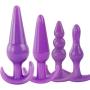 Oolong Purple Four Pieces Set of Pull B-EADS for Women