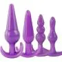 Oolong Purple Four Pieces Set of Pull B-EADS for Women