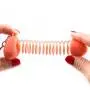 BaoBae Set of 6 Novelty Key Chain Plastic Spring Keyring Prank Gifts Assorted Color BaoBae Set of 6 Novelty Key Chain Plastic Spring Keyring Prank Gifts Assorted Color