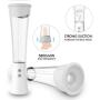 Automatic Pump Air Massager Tool with 3 Suctions and 4 Vibrations Multi-Functions Male Effective Electric Toys for Men