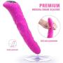 360°Rotating USB Rechargeable Vebetor for Women Powerful Silky Soft Silicone Waterproof G Sport Dillo Sti-mulator Seax Toy