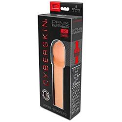 CyberSkin 2" (5 cm) Xtra Thick Transformer Penis Extension, Natural