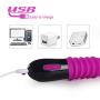 G Spot Dildo Vibrator Sex Toy, SHEQU Thrusting Sex Massager with 10 Vibration Mode Silicone Clitoris Vaginal Rechargeable Stimulator Vibe Masturbator Adult Toy for Women