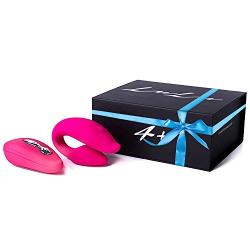 ❤️ LuLu 4 Plus - Wireless Waterproof Dual Vibrator For Him Her & Couples, 5 Unique Patterns, Made Of Body Safe Silicone - Rose Red