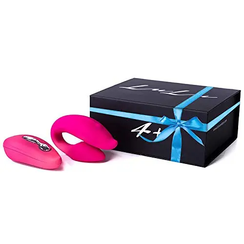 ❤️ LuLu 4 Plus - Wireless Waterproof Dual Vibrator For Him Her & Couples, 5 Unique Patterns, Made Of Body Safe Silicone - Rose Red ❤️ LuLu 4 Plus - Wireless Waterproof Dual Vibrator For Him Her & Couples, 5 Unique Patterns, Made Of Body Safe Silicone - Rose Red