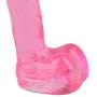 Full Huge Lifelike Silicone Waterproof Tool - Pink - Bijibeng1.3