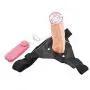 Vibrating Sex Dildo Strap ON Toy Male Female Sex Toy