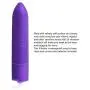 Vibrator, Oomph! Upgraded Powerful Bullet Shape Waterproof 16 Speed Vibration G-spot Massager Sex Toy for Women (Purple)