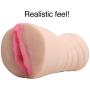 Realistic Male Masturbator for Masturbation- Tight Penis Stroker Sleeve with Lifelike Textures - Removable Vibrating Bullet