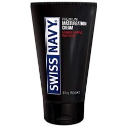 Swiss Navy Premium Masturbation Cream, 5 Ounce