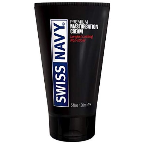 Swiss Navy Premium Masturbation Cream, 5 Ounce