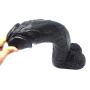 16.14 Inch New Arrival FAAK Super Huge 3 Inch Thick ReaIistic Dildo Female Masturbation Tool Massive Anal Sex Toy for Male Long Giant (Black)