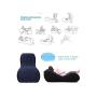 Inflatable Multifunctional Sofa - Portable Magic Cushion Ramp Body Pillow Inflatable Furniture Lounger for Couples Position