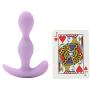 NS Novelties Firefly Ace II Butt Plug, (Purple) and JO H20 Water Based Lube (1oz)