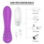 Adorime Clitoral Sucking Vibrator with G-Spot Dildo, Wearable Clit Stimulator, 2 in 1 Oral Sucking & Vibrating Adult Sex Toy for Women and Couples, Wireless Remote Control, 9 Powerful Vibration Mode