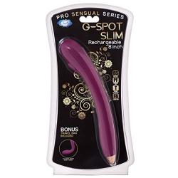 Cloud 9 Novelties 8" G-spot Slim Rechargeable Plum