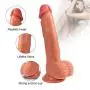 Adult Waterproof Vibratoir with Warming Function Massager 8.43 Inch Lifelike Feel Dilldo Toy Adult Waterproof Vibratoir with Warming Function Massager 8.43 Inch Lifelike Feel Dilldo Toy