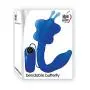 Evolved Novelties Adam and Eve Bendable Butterfly Silicone Vibe Blue Waterproof, 7 Inch Evolved Novelties Adam and Eve Bendable Butterfly Silicone Vibe Blue Waterproof, 7 Inch