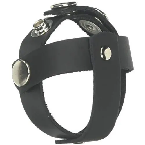 KinkLab Cock and Ball Harness, Leather KinkLab Cock and Ball Harness, Leather