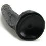 Doc Johnson Classic - Dick Rambone - 14.5 Inch Dildo with Suction Cup - 7.38 in. Girth and 13.4 in. Insertable Length - O-Ring Harness Compatible - Black