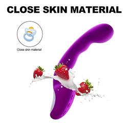 LTY Immortal Refers to Vibrating Stick Female G-spot Massage Stimulates Adult Fun Life Supplies T-Shirt (Color : Purple)