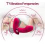 Wearable Vibrantor for Woman Wireless Remote Control Female-Waterproof-Rabbit-Lifelike-Gifts Clitorial Tongue high Frequency Wand Heating Perfect Size Party Gifts six Toys for Women or Couples T-Shit