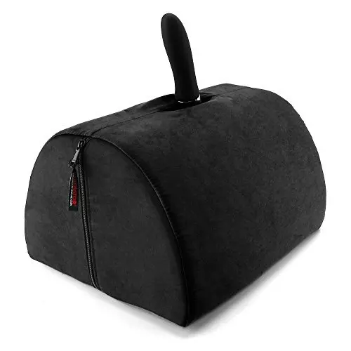 Liberator BonBon Sex Toy Mount, Microsuede Black Liberator BonBon Sex Toy Mount, Microsuede Black
