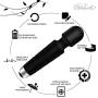 PALOQUETH Cordless Wand Massager With 20 Vibration Modes for Deep Tissue Massager for Back Neck Shoulder, Sports RecoveryPALOQUETH Cordless Wand Massager With 20 Vibration Modes for Deep Tissue Massag