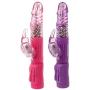 Qhufnng 100% Safe Silicone Novelty Toys for Women Full Body Massager Soft with Multispeed Vibratinon Waterproof Silent for Stress Away Pink, Purple