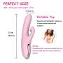 Mini Vibrator Massage, Clitoris Vagina Stimulator, Portable Waterproof USB Rechargeable Quiet Clitoral Sucking Vibrator G Spot Vibrator Wand Adult Sex Toy with 12 Vibration for Women Couples