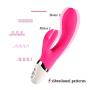 Handheld Wireless Waterproof Massager, Skin Friendly Silicone, 5 Kinds of Silent Vibration Mode - USB Charging - Relieve Muscle Pain