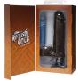 The Vibro Realistic Cock, Black, 8 Inch