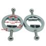 1 Pair Adjustable Stainless Steel Nipple Clamps Women Fetish Flirt Bondage Sex Toys