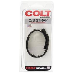 California Exotics COLT Adjustable 5-Snap Leather Strap