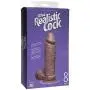 Doc Johnson The Realistic Cock with Removable Suction Cup - 8 Inch - F-Machine and Harness Compatible Dildo - Caramel Doc Johnson The Realistic Cock with Removable Suction Cup - 8 Inch - F-Machine and Harness Compatible Dildo - Caramel