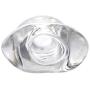 Master Series Tight Hole Clear Ribbed Penis Sheath