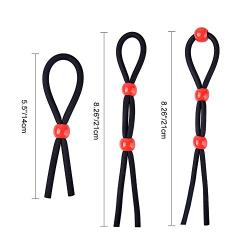 Utimi Adjustable Cock Ring Set Love Rings Basic Penis Ring, 3 Pcs