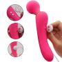 Vibrator Force Rotating LED Light with 10 Modes,Whisper Quiet,USB Cable Rechargeable Weaterproof Design for Bathroom,Garden,Yard,Living Room,Balcony