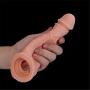 Skin 10 INCH Silicone Pe?NIS Sleeve Extender Enlargement Ma~1e Chastity S~e~X T~o~y~s Extension CO~CK Sleeves D~i~C?k Sock Reusable Condoms for Men Toy