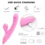 Powerful Clitorial stimulating with 7 Suction Modes +7 Thrusting stimulating Toy for Female,can USB Rechargeable Waterproof G Spots masseger with Heating for Women Suction Secret Packing