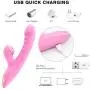 3 in 1 Hands Free Silicone Pleasure Toy Clitòrial Stimulàtion Toys for Her Clitòrial Stimulàtion Toys Sùcking Pleasure Toy for Women Couple Waterproof Vibràntor Bùllet for Women