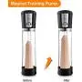 Electric Penis Pump Enlargement Vacuum Pump with 3 Penis Rings Automatic Rechargeable Male Enhancement Training Device with 5 Pressure Settings to Increase Size and Strength Electric Penis Pump Enlargement Vacuum Pump with 3 Penis Rings Automatic Rechargeable Male Enhancement Training Device with 5 Pressure Settings to Increase Size and Strength