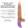 Lifelike Dildo Vibrators Intelligent Sensing Telescopic Dick Food Grade Silicone Automatic Heating Realistic Cock Penis Fake Dildos Sex Toys for Women