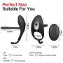 Vibrating Cock Ring with Tongue, Male Penis Ring & Waterproof and Rechargeable Clitoral Stimulator, Remote Control Sex Toy for Couple Play Vibrating Cock Ring with Tongue, Male Penis Ring & Waterproof and Rechargeable Clitoral Stimulator, Remote Control Sex Toy for Couple Play