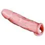 Privacy Packaging Silicone penile Condom Expander expands Male Chastity Toys Lengthen Cock Sleeves Dick Socks Reusable Condoms。。783710383914