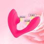 Qbyoop 10 Frequency Sucking Wand Massage, Wearable Perfect Clǐt-Oral Sucking VǐbRator Excited (Color : Pink)